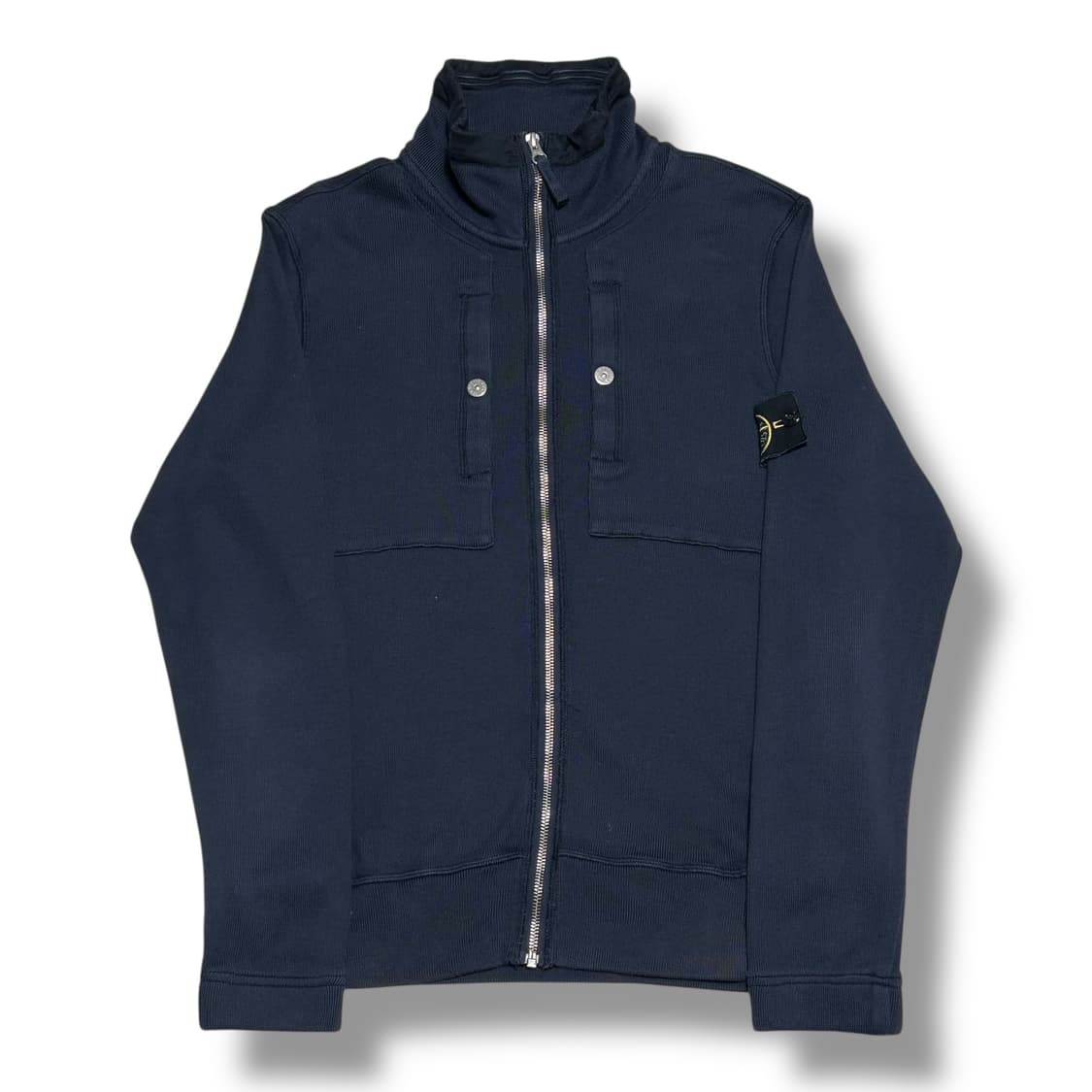 Stone Island 정품 네이비 니트 집업 상품이미지1