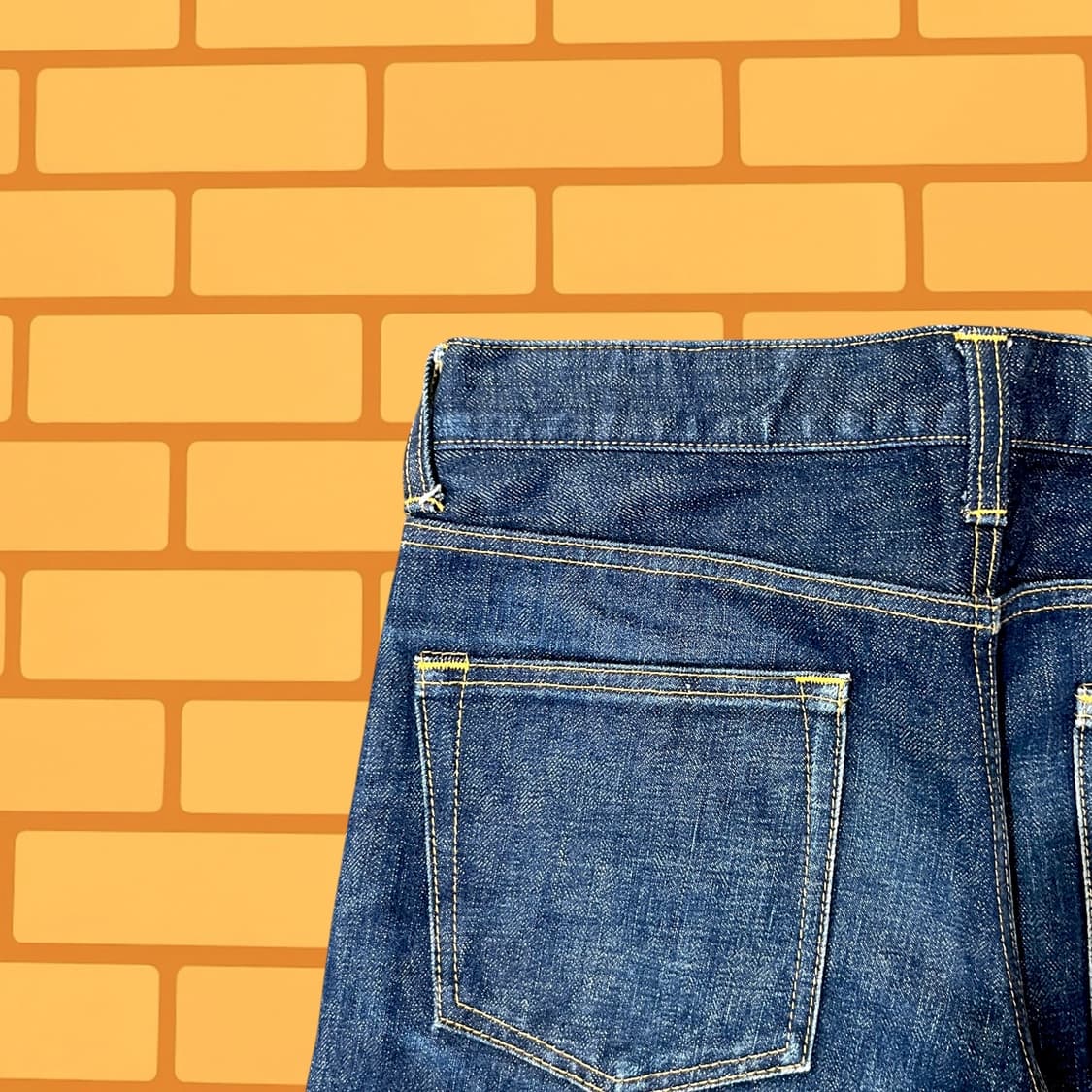 재팬 블루 셀비지 데님 팬츠 (31) 상품이미지5