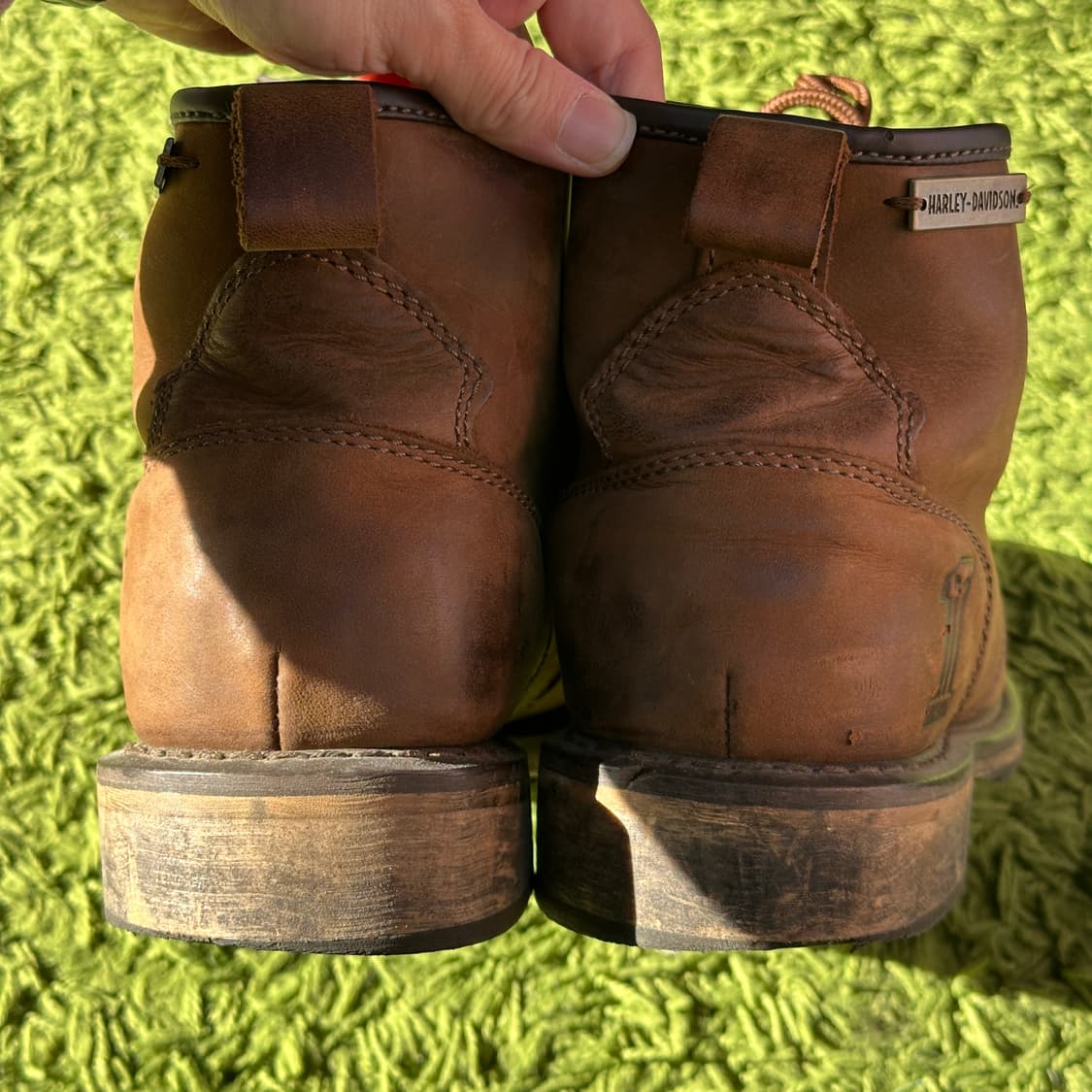 할리데이비슨 모터사이클 부츠 브라운 275 상품이미지8