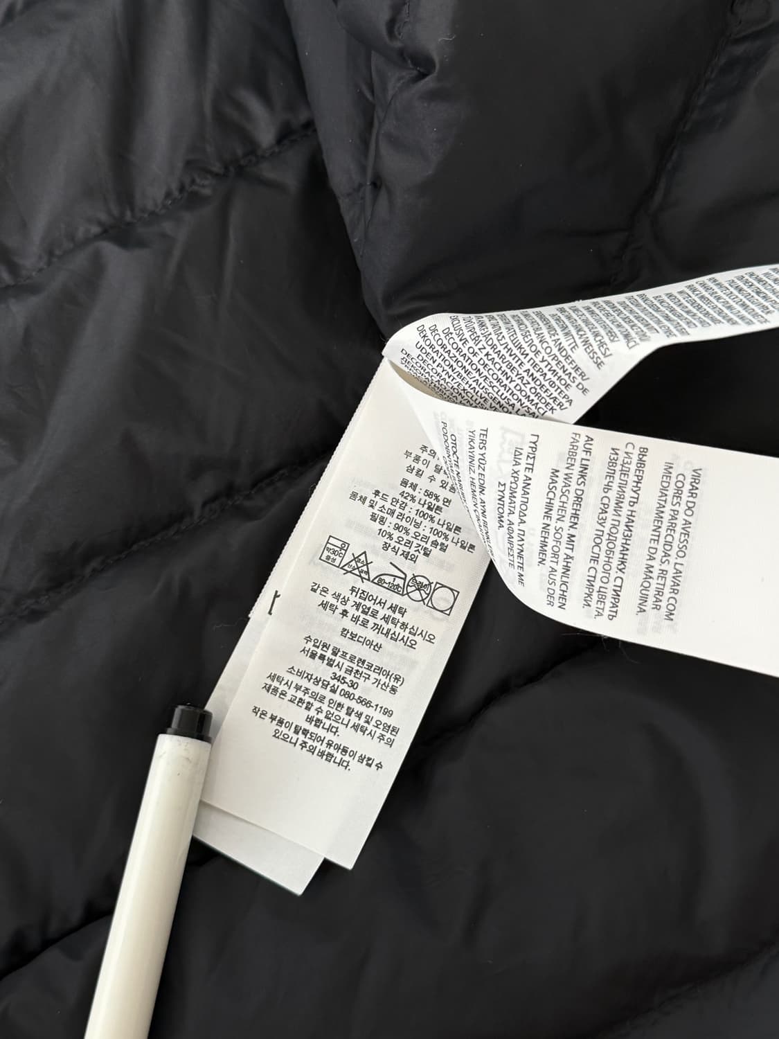 폴로 랄프로렌 루즈핏 후디드 다운 패딩 점퍼 상품이미지8