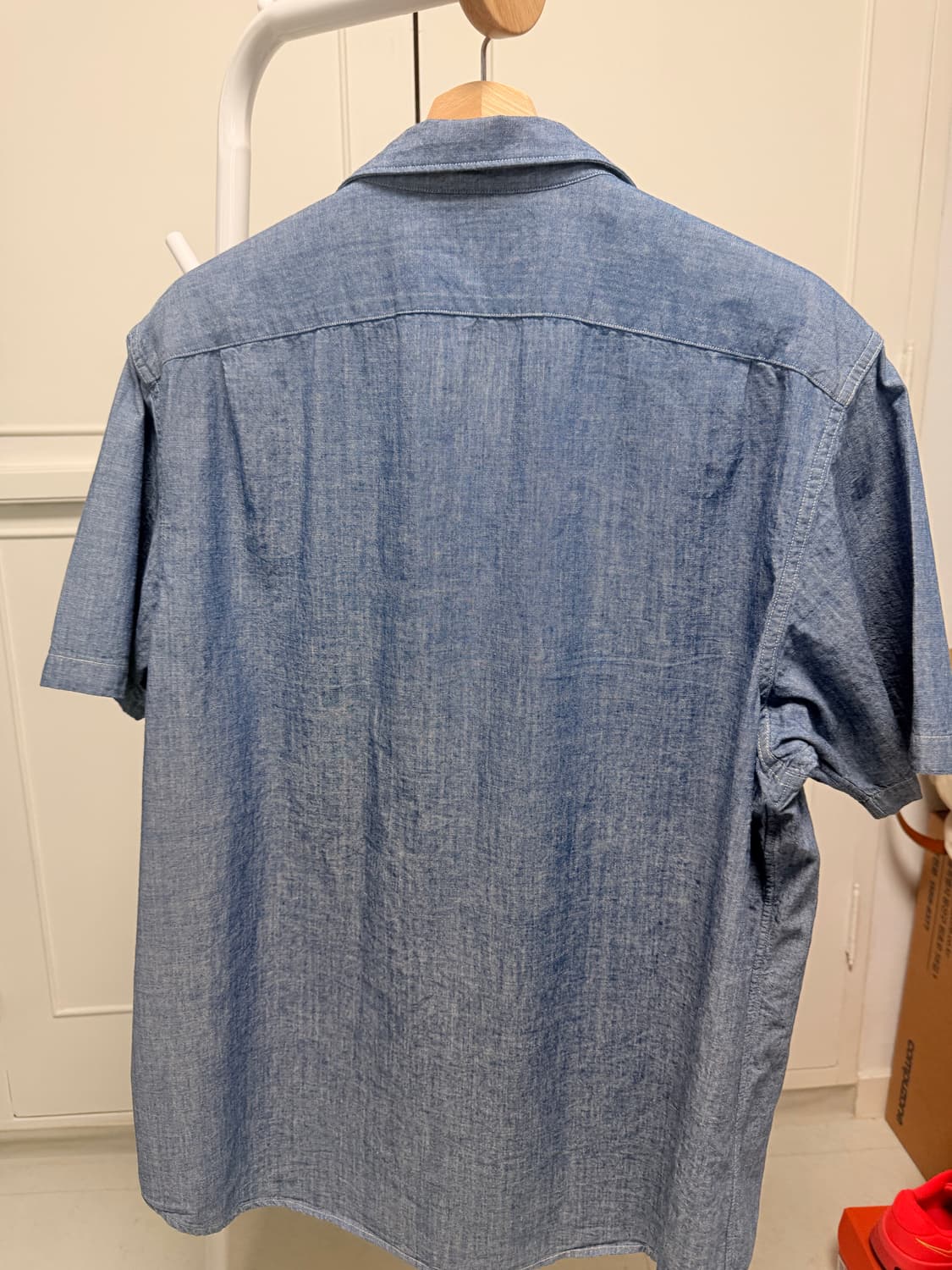 RRL 인디고 샴브레이 워크셔츠 상품이미지3