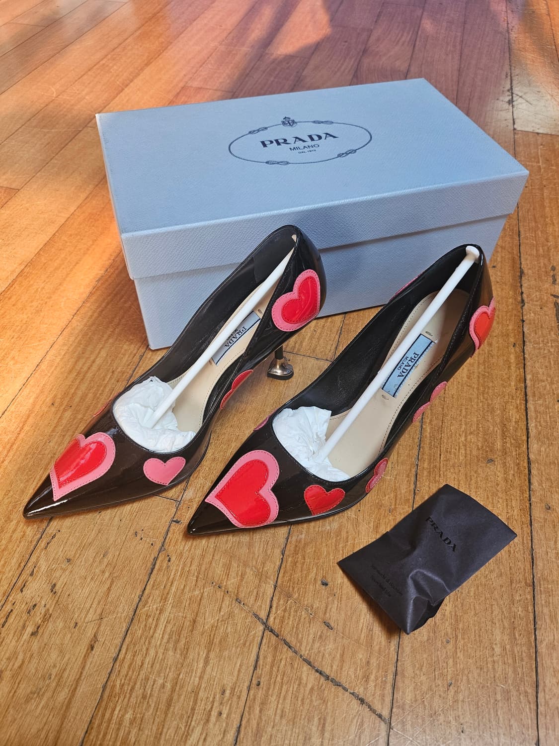 프라다 구두 프라다여성하이힐 상품이미지1