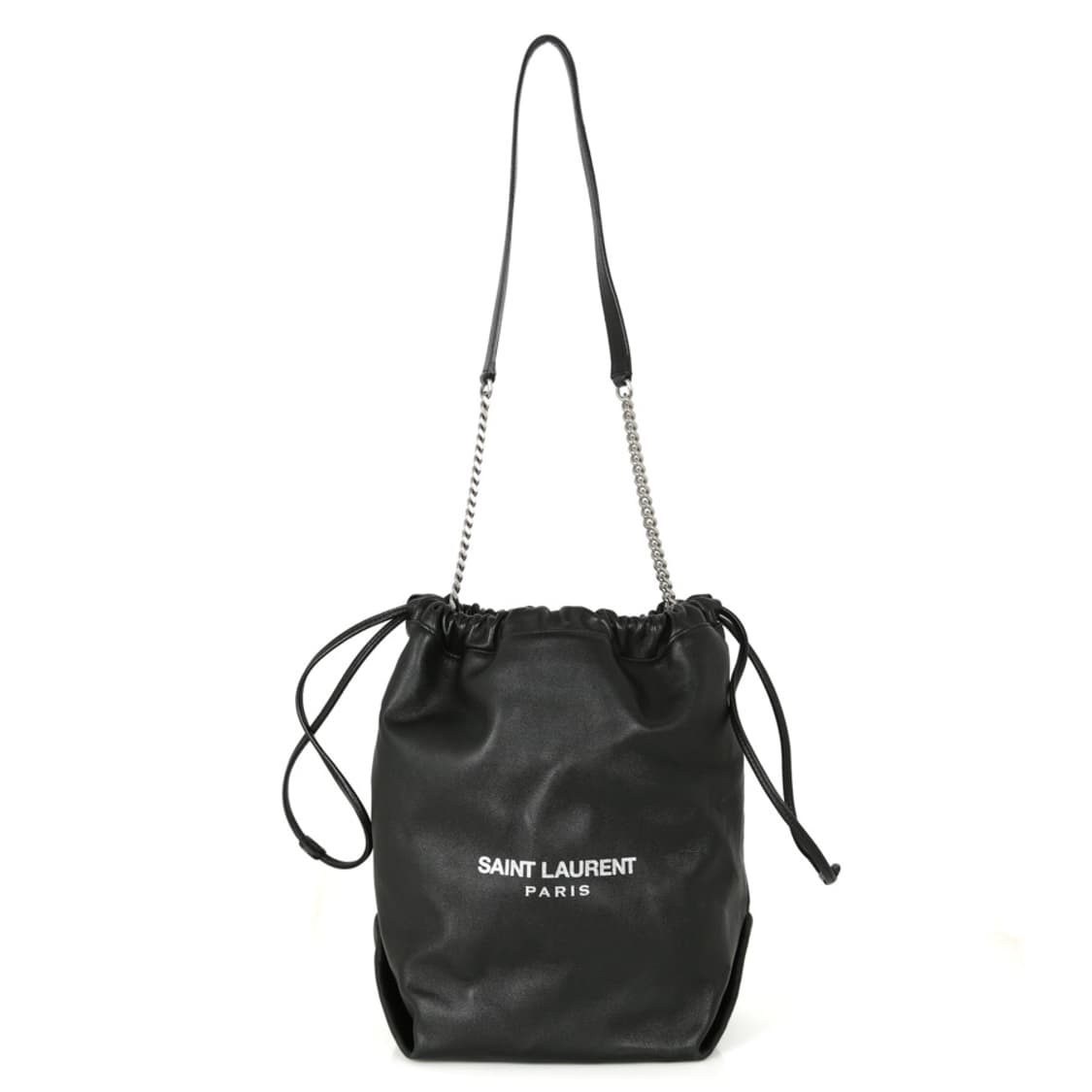 생로랑 테디 버킷 숄더백 드로스트링 체인크로스 538447 상품이미지2