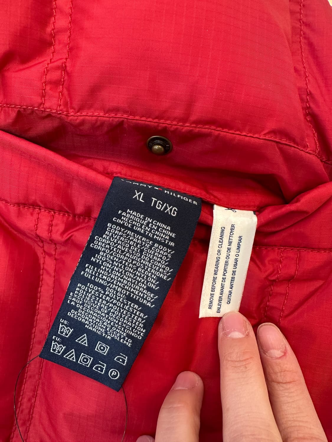 XL) 타미 힐피거 리버시블 폴리 패딩 조끼 상품이미지5