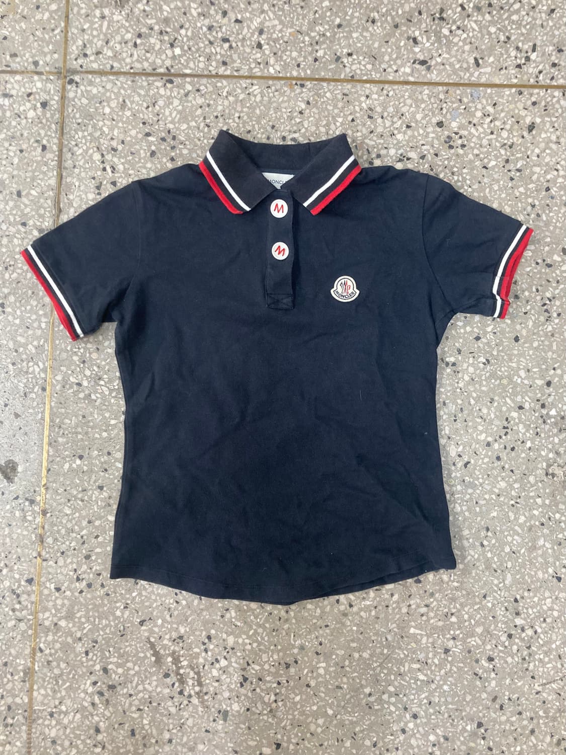 moncler 카라 반팔티  상품이미지2