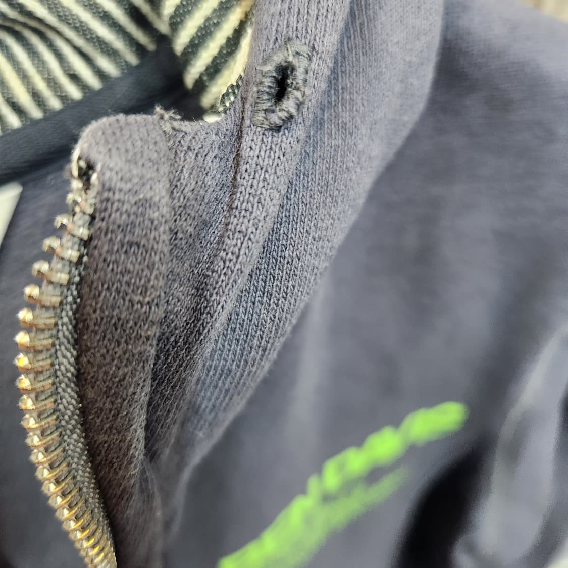 벤데이비스 백로고 풀집업빈티지 투웨이 후드집업 M 상품이미지6