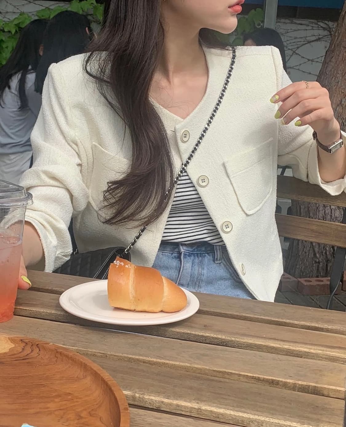 그랑블룸 써머 트위드 자켓  상품이미지4