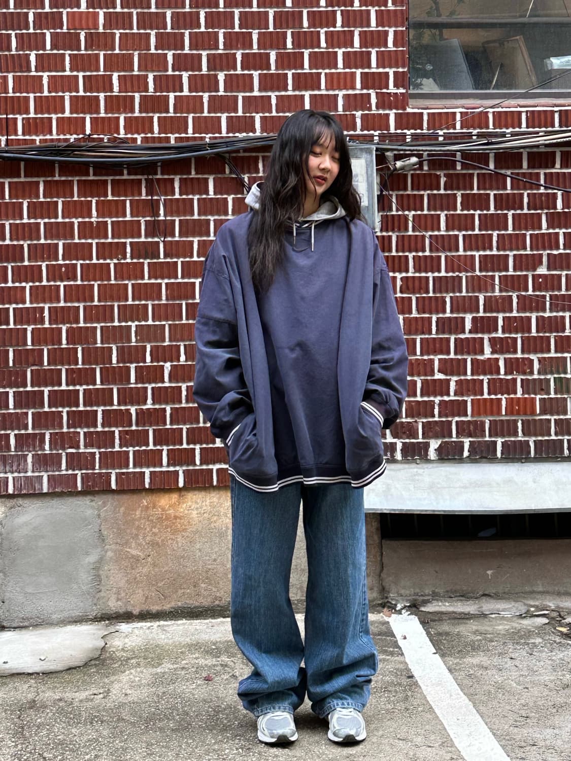 나이키 돕바 메탈리카 후드 나이키 웜업 리바이스 오렌지탭 팬츠 상품이미지5