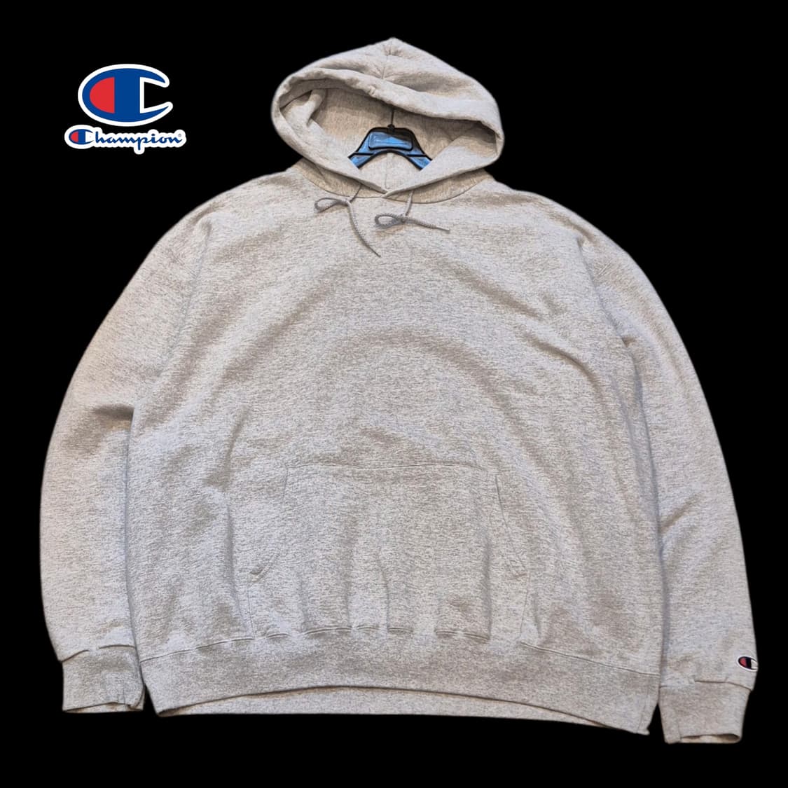 2XL 챔피온 그레이 후드 상품이미지1