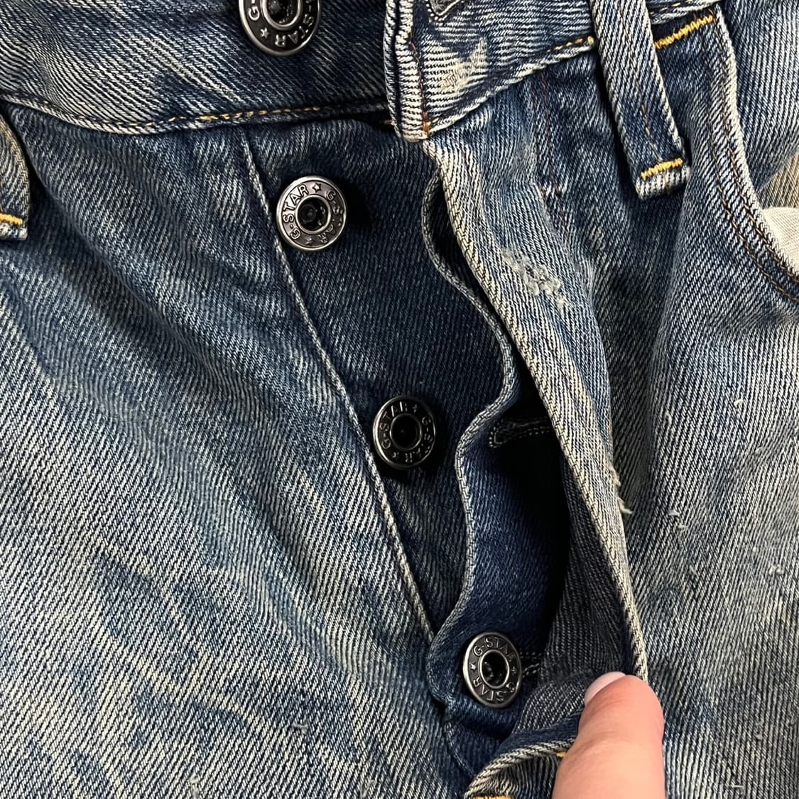 [정품/32] 지스타 워싱 데님 청바지 b10 상품이미지6