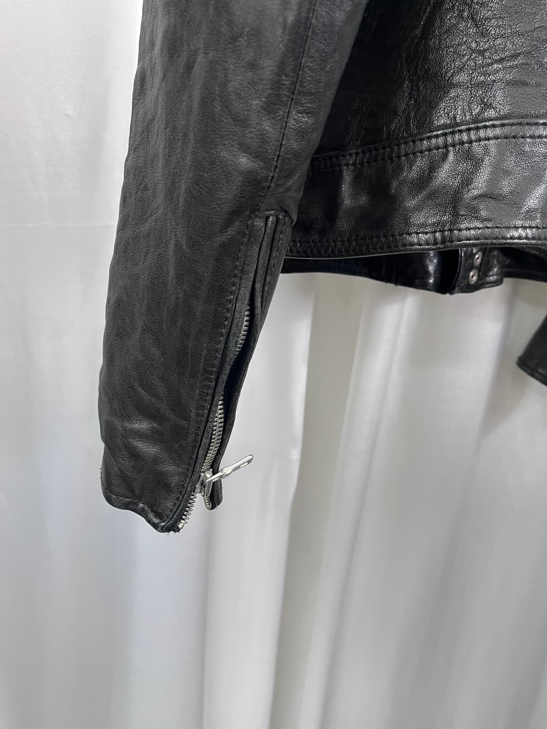 vintage lamb skin leather jacket  상품이미지6