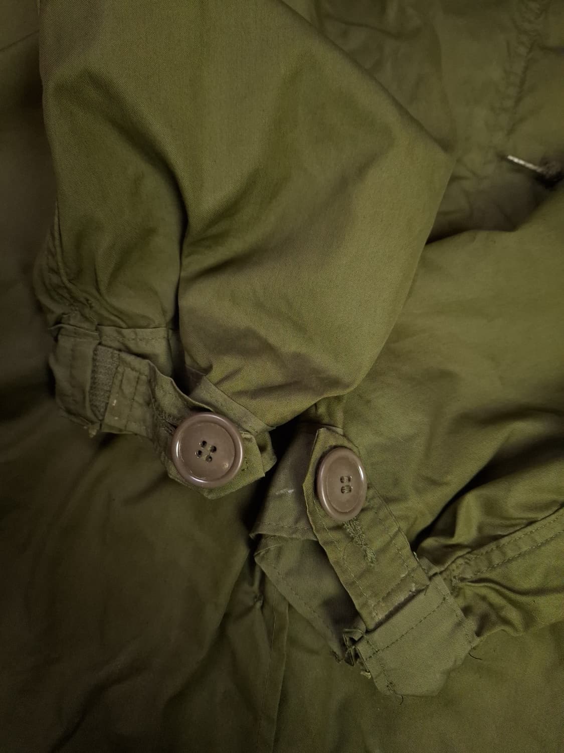 완전 새제품 오리지날 미군 M-65피쉬테일 개파카 스몰 풀셋트 상품이미지8