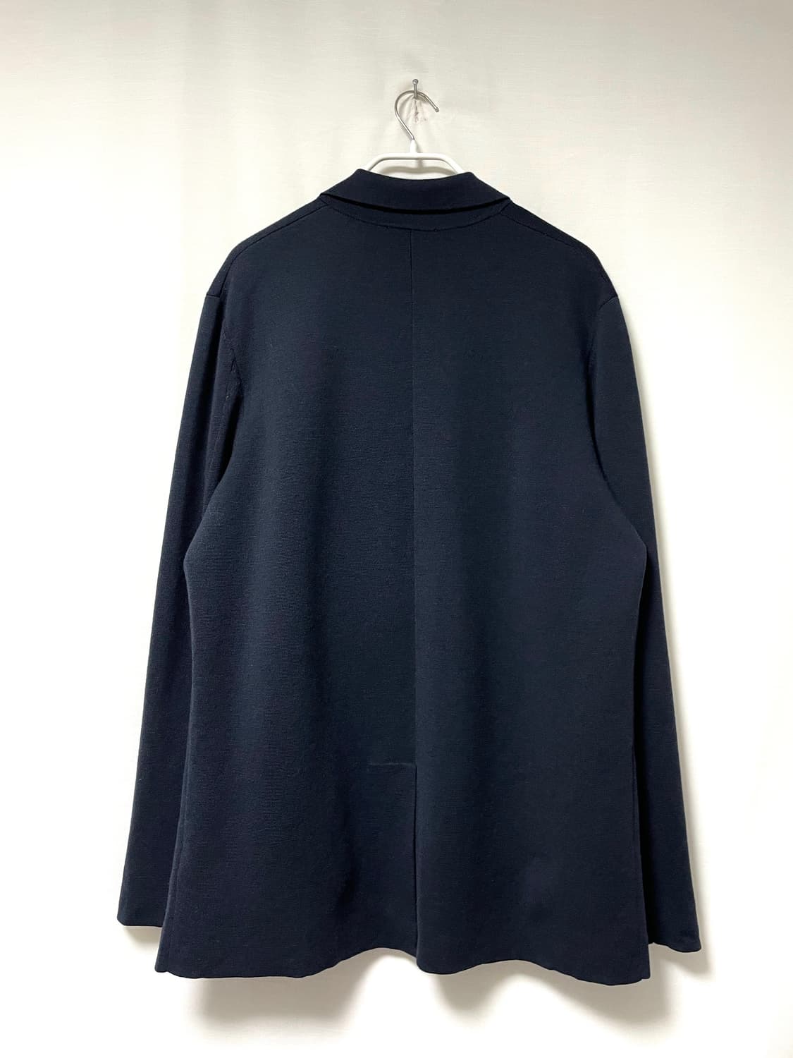 COS 코스 남성 울혼방 니트 블레이저 자켓 L _ 다크네이비 상품이미지6