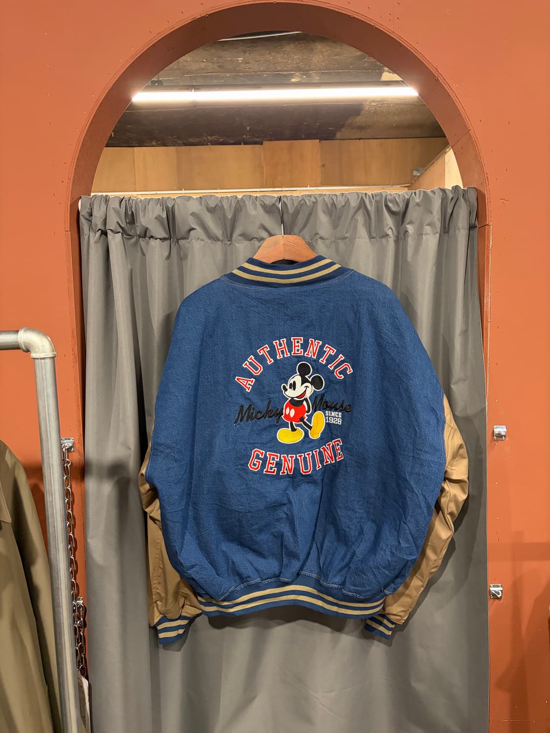 빈티지 미키마우스 봄버자켓 상품이미지2