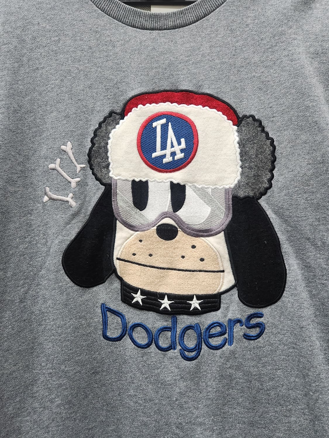 [100] MLB LA다저스 캐릭터 맨투맨 남성 100 L사이즈 상품이미지2