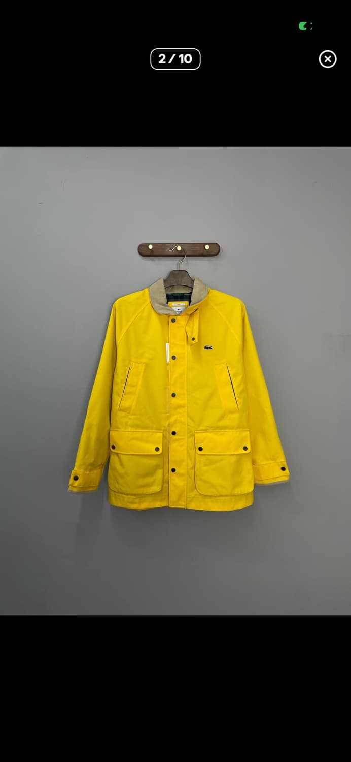 라코스테 라이브 캔버스 코듀로이 카라 필드 자켓 A3540 상품이미지2