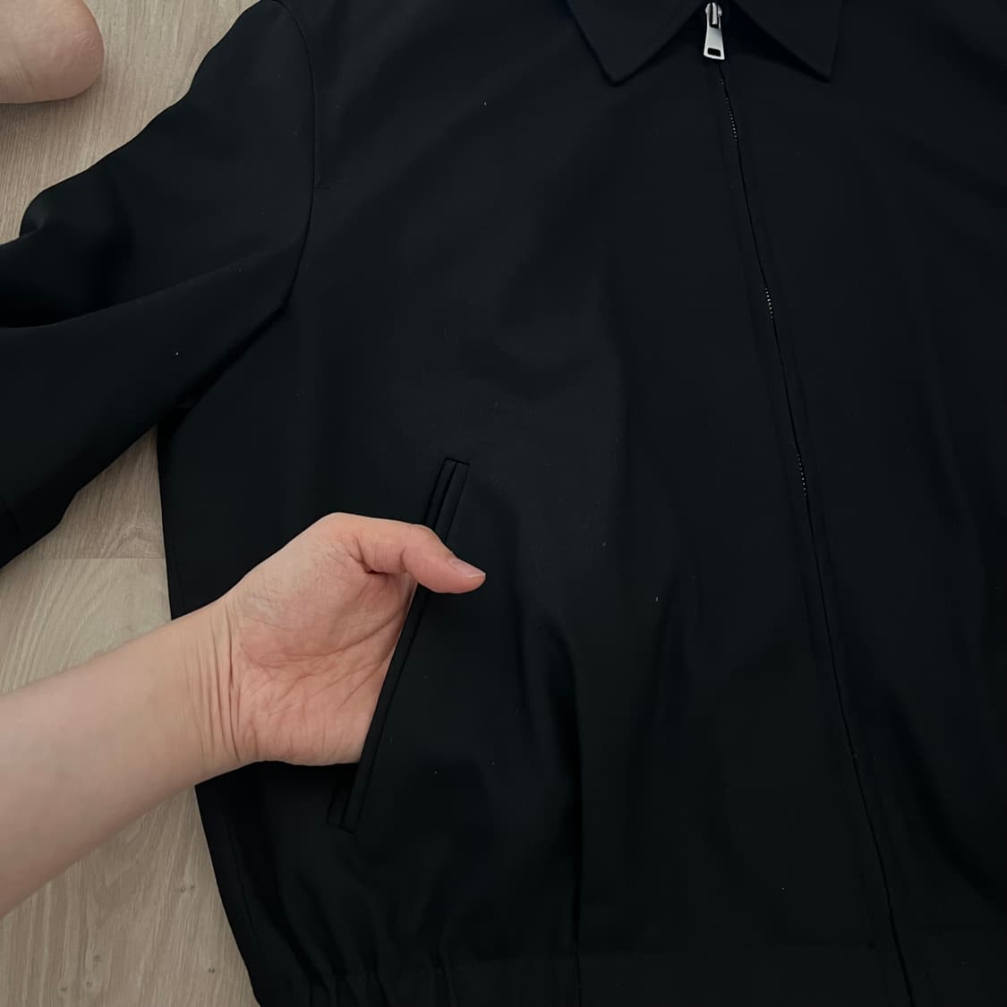 [ZARA] 자라 미니멀 크롭 셔켓 상품이미지3