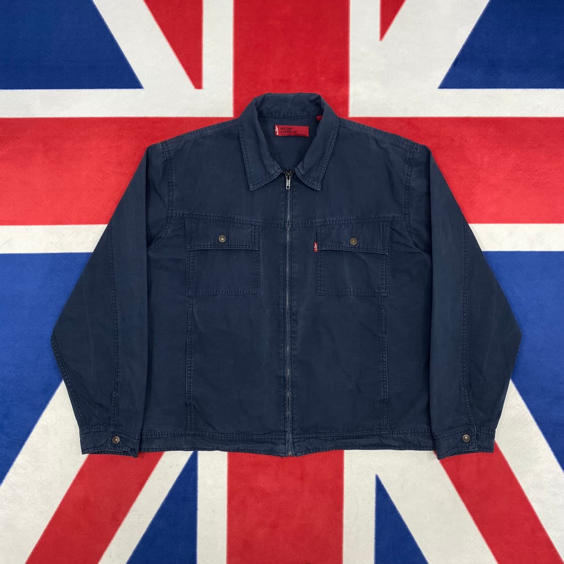 리바이스 립스탑 집업 자켓 L  상품이미지1