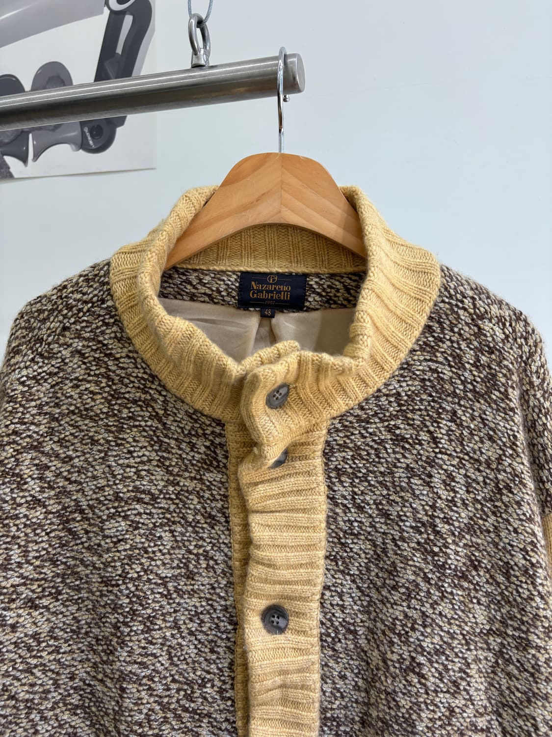 NAZARENO GABRIELLI (CASHMERE 100%) 가디건 상품이미지2