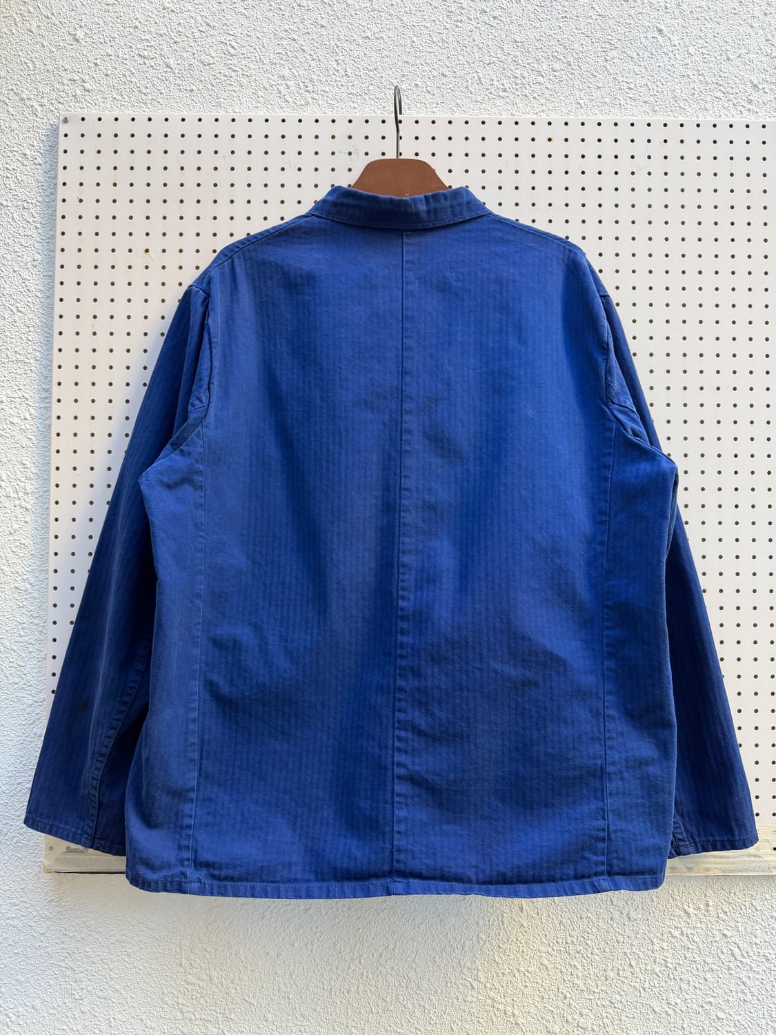 OLD VINTAGE DARK BLUE HBT 헤링본 프렌치워크자켓 상품이미지2