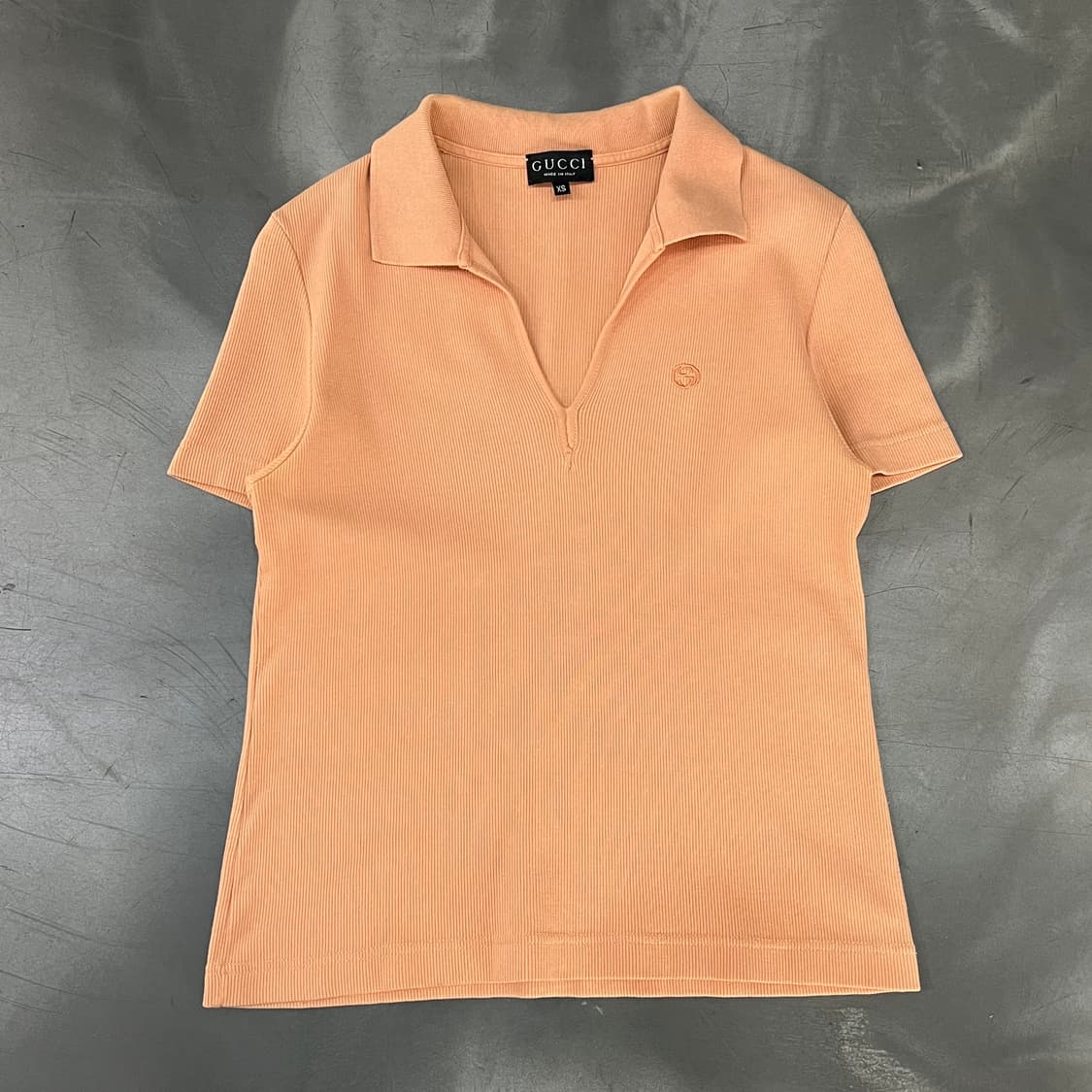  구찌 하프 슬리브 피케 티셔츠 +명품감정서 y16367 상품이미지1