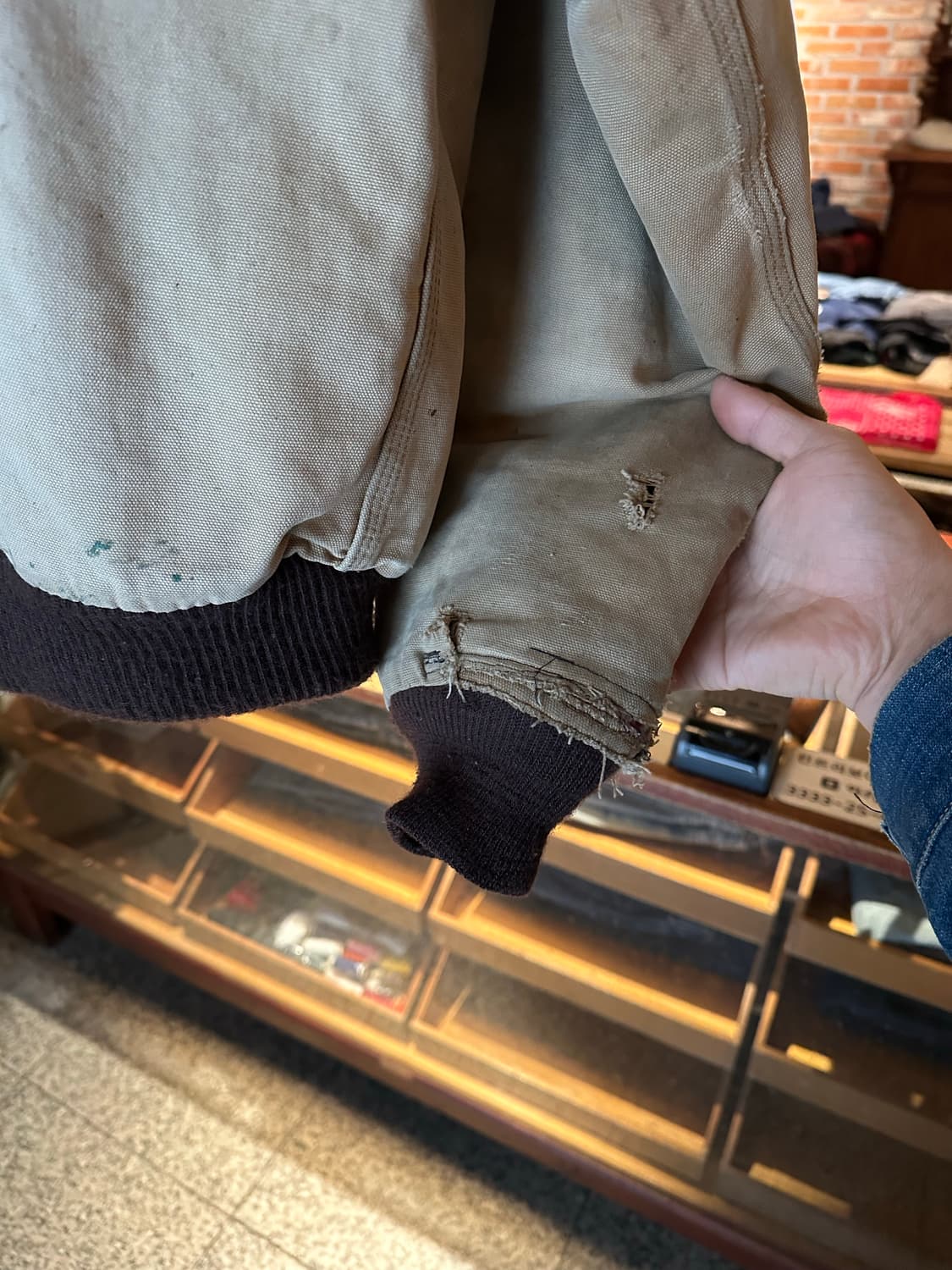 80s USA 빈티지 칼하트 산타페 워크 자켓 상품이미지6