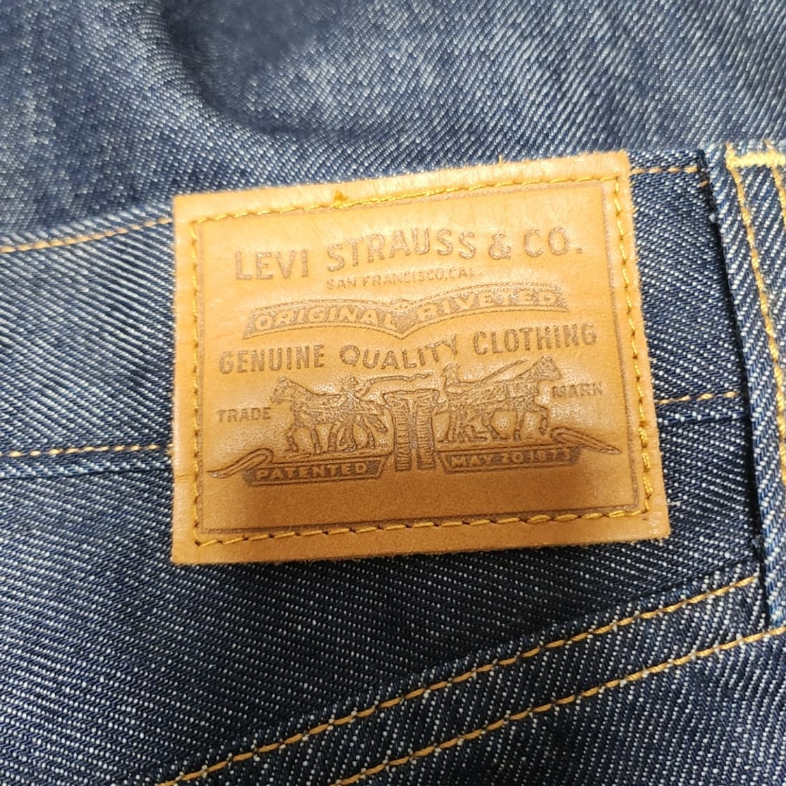 [27] 리바이스 프리미엄 와이드핏 청바지 데님 팬츠 상품이미지3