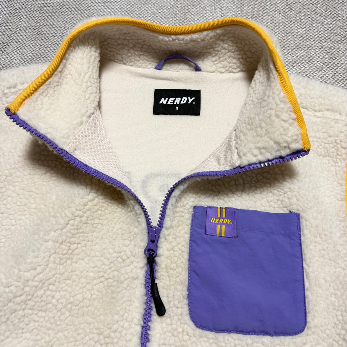 널디 NERDY 뽀글이 플리스 베스트 상품이미지3