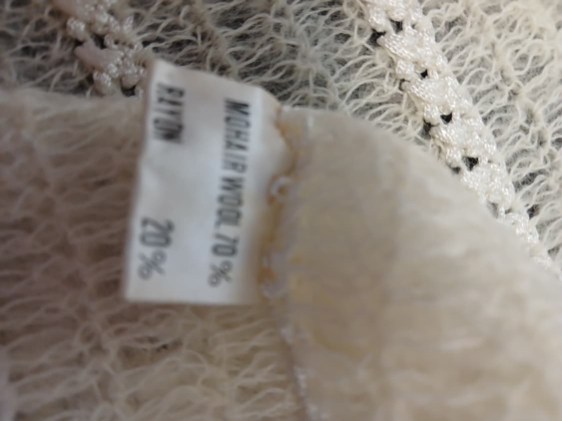 모리걸 화이트 울 가디건 상품이미지2