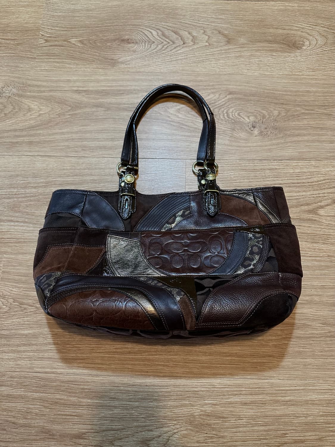 코치 멀티패턴 숄더백 상품이미지1