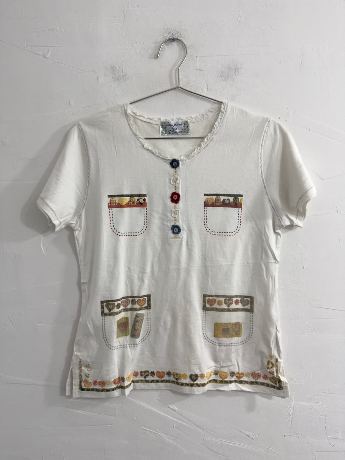 lovely picket tshirt 상품이미지1