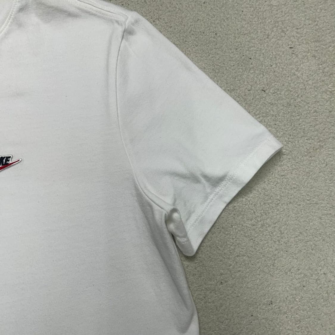 NIKE NSW 클럽 티셔츠 화이트 L 상품이미지3