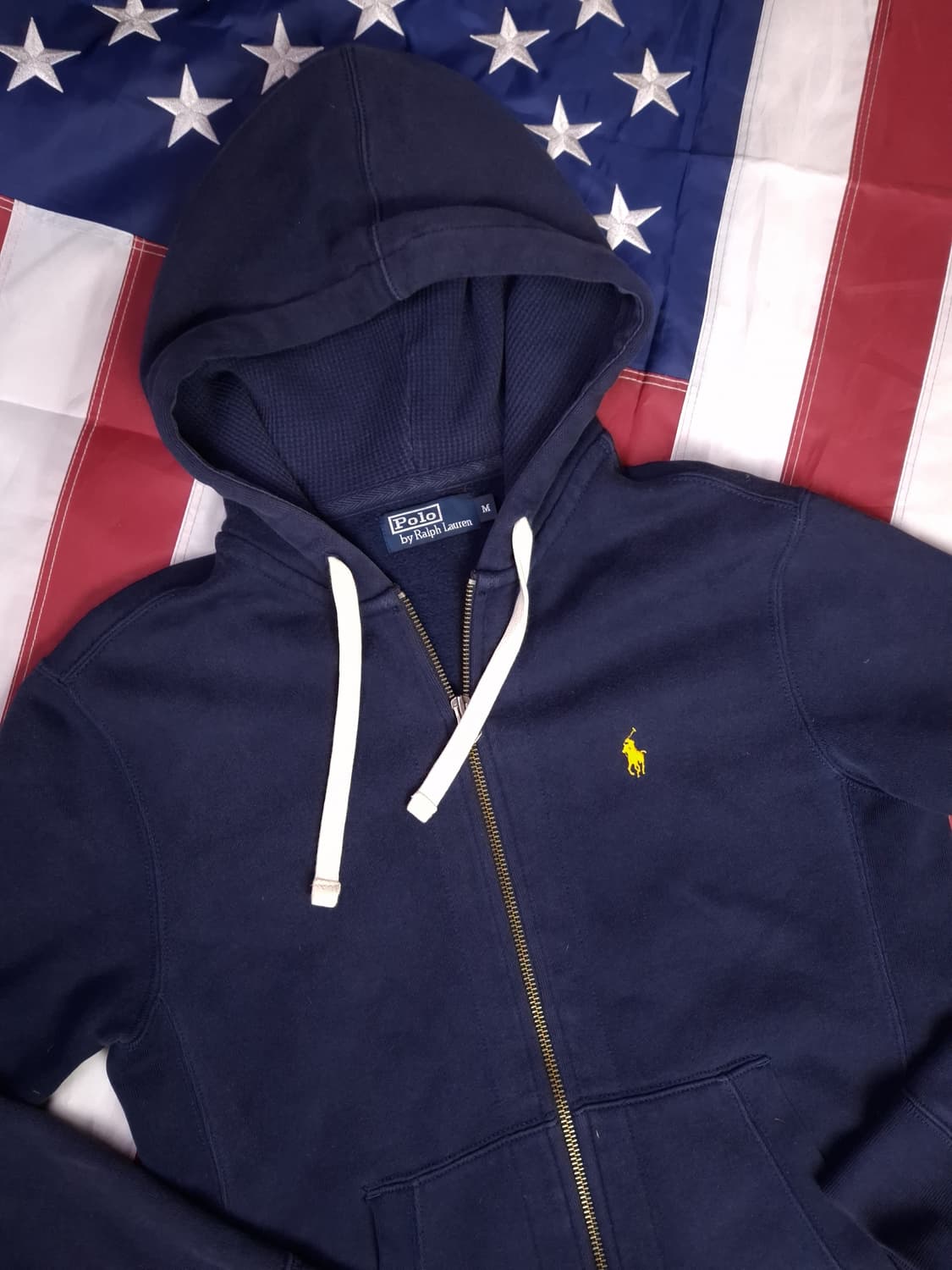 오리지날 랄프로렌폴로 와플 후드집업 상품이미지2