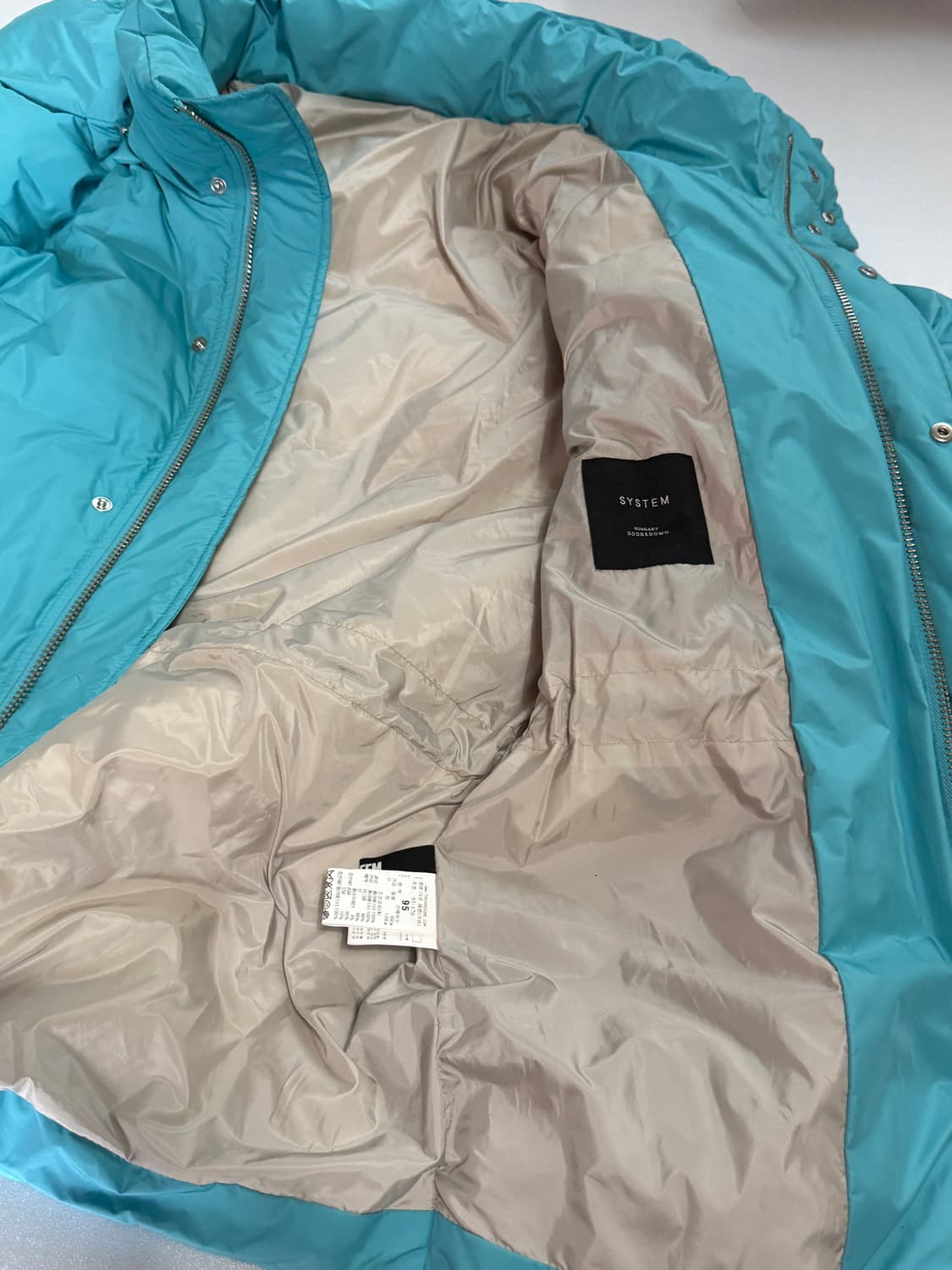 SYSTEM 시스템 다운 점퍼 상품이미지6