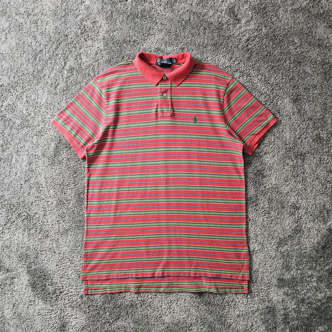 Polo Ralph Lauren 스트라이프 반팔 카라티 상품이미지1