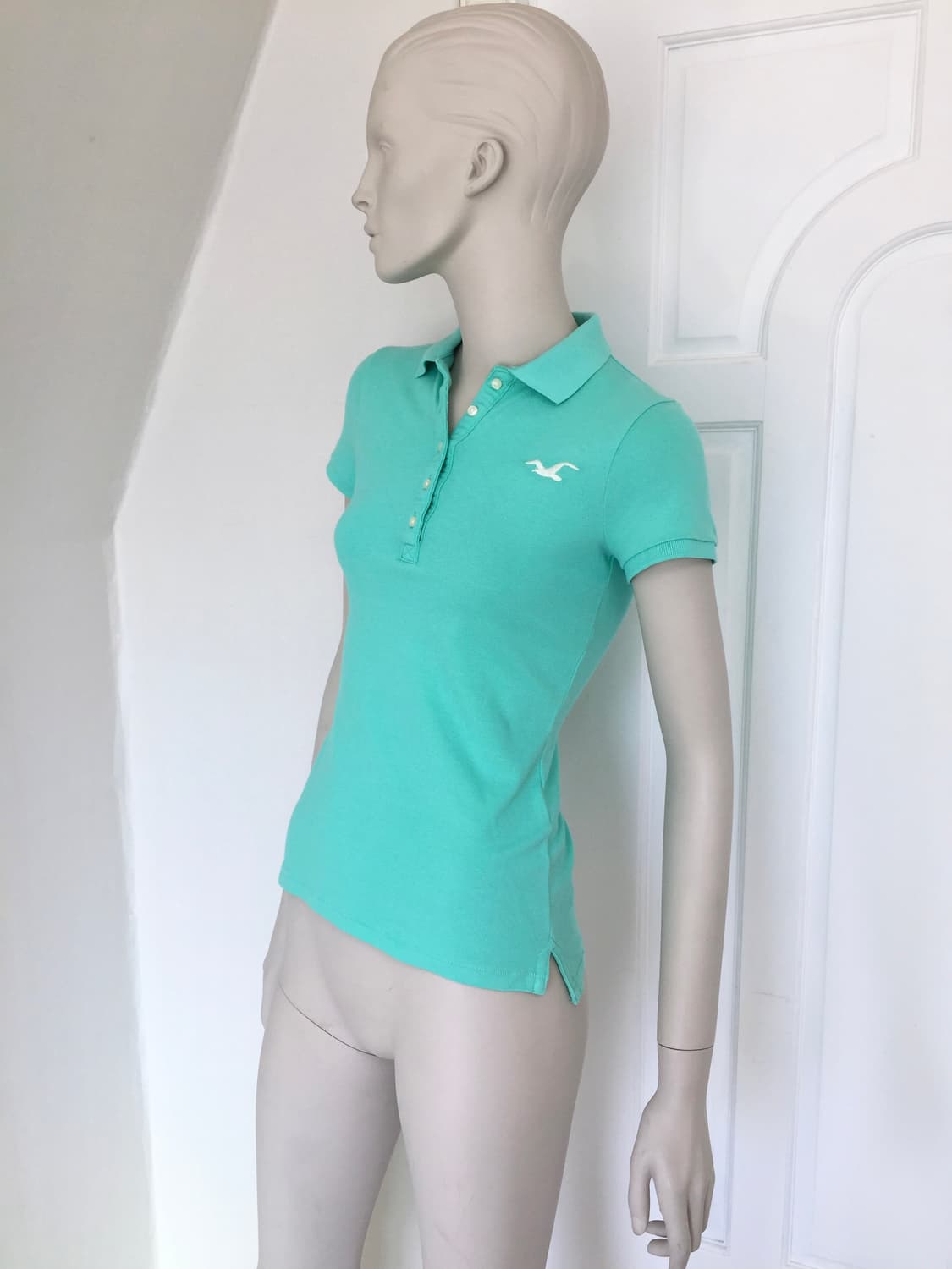 Hollister Mint Polo T-Shirt 상품이미지4