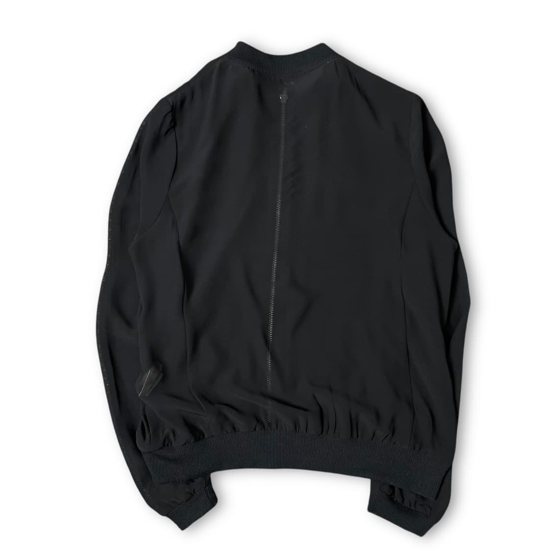 JPN 블랙 시스루 집업 자켓 M 상품이미지2