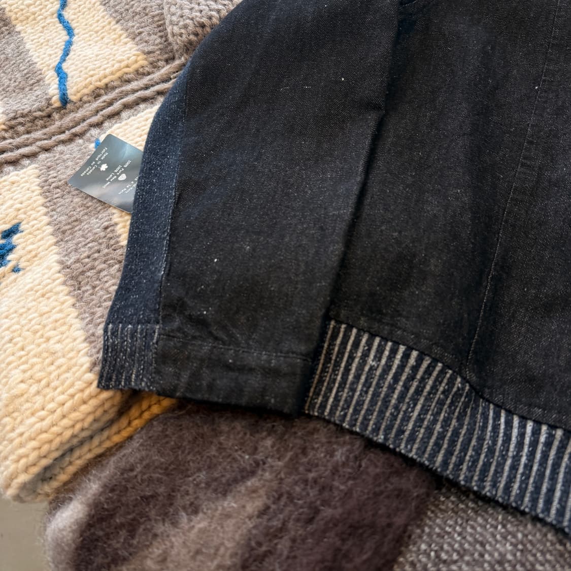 M&KYOKO 일본 에스닉 인디고 라이트 자켓 상품이미지3