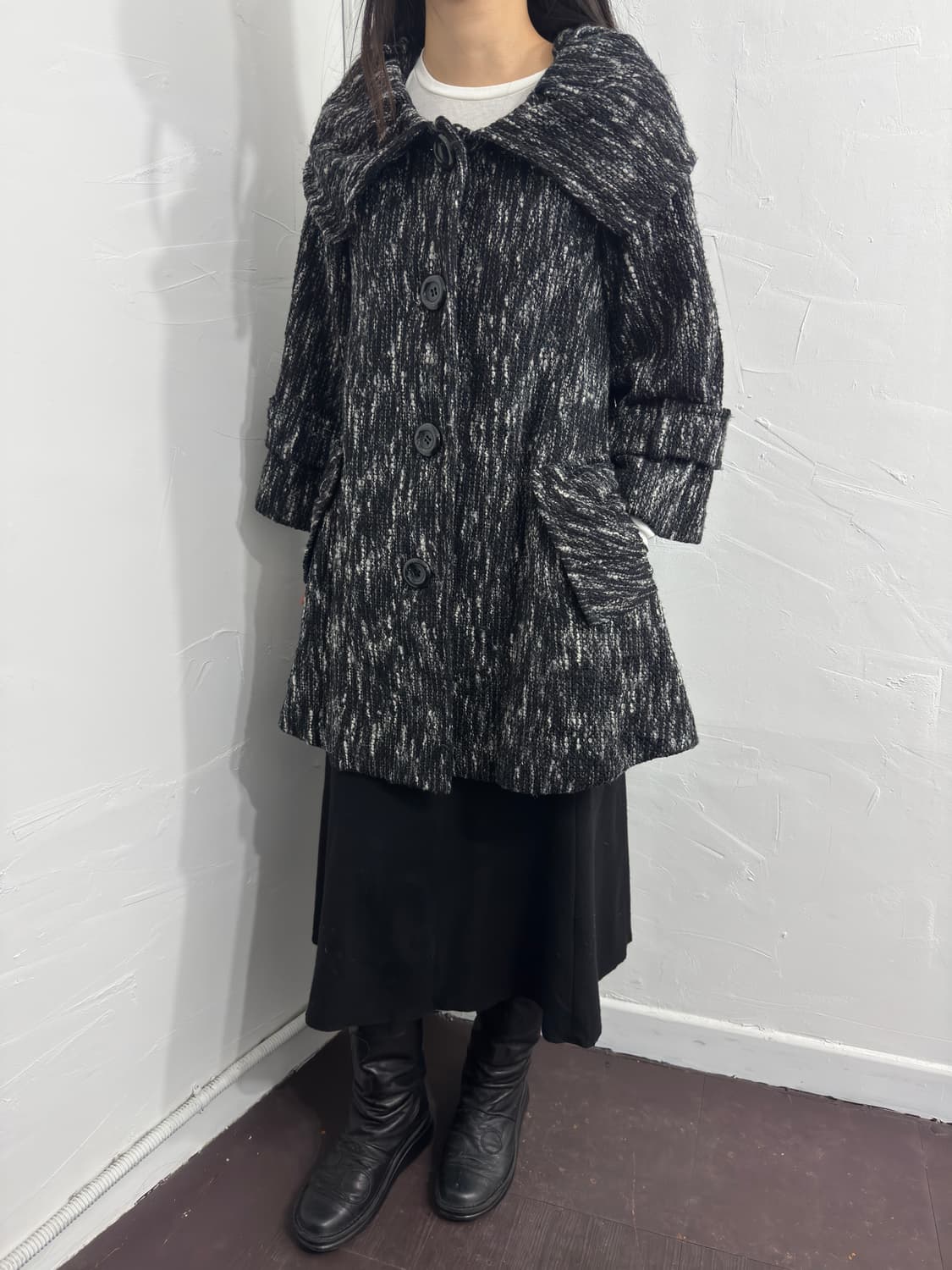 button design coat 상품이미지4