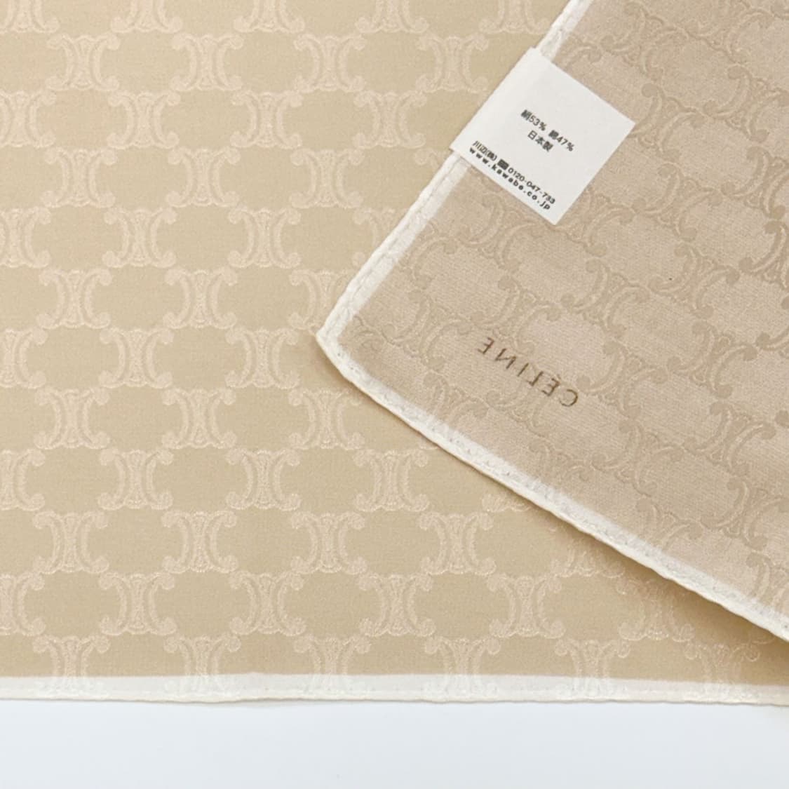 (새상품) celine / 셀린느 실크혼방 쁘띠스카프 상품이미지5