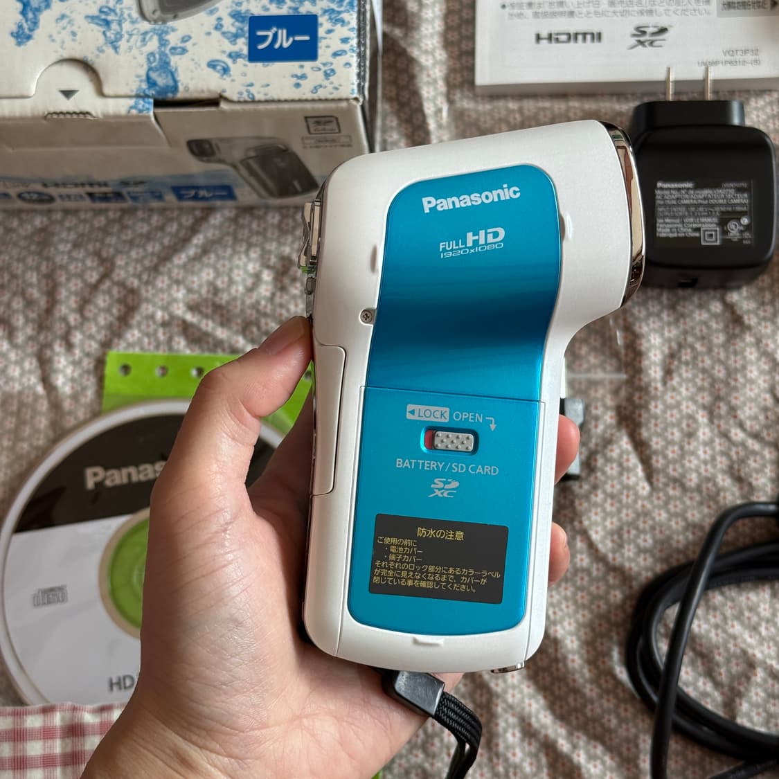 풀박스 파나소닉 HX-WA10 빈티지캠코더 산요 CA100 디카 카메라 상품이미지4