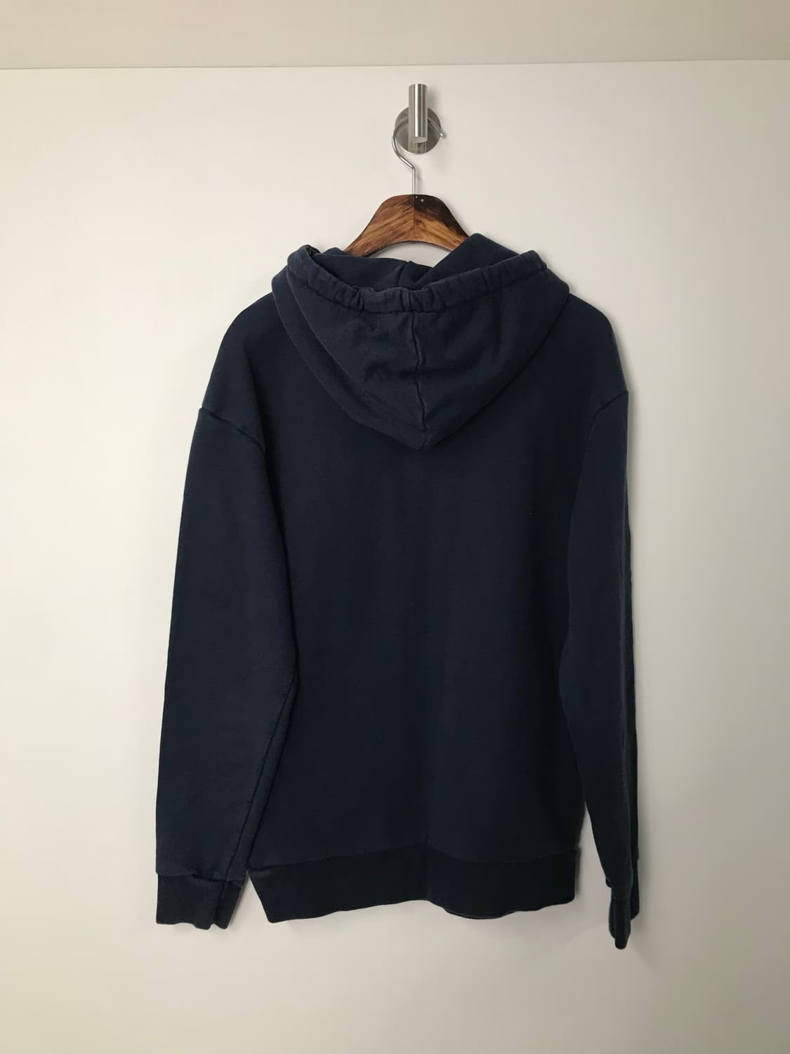 메종키츠네 더블 폭스 헤드 네이비 후드티 상품이미지3