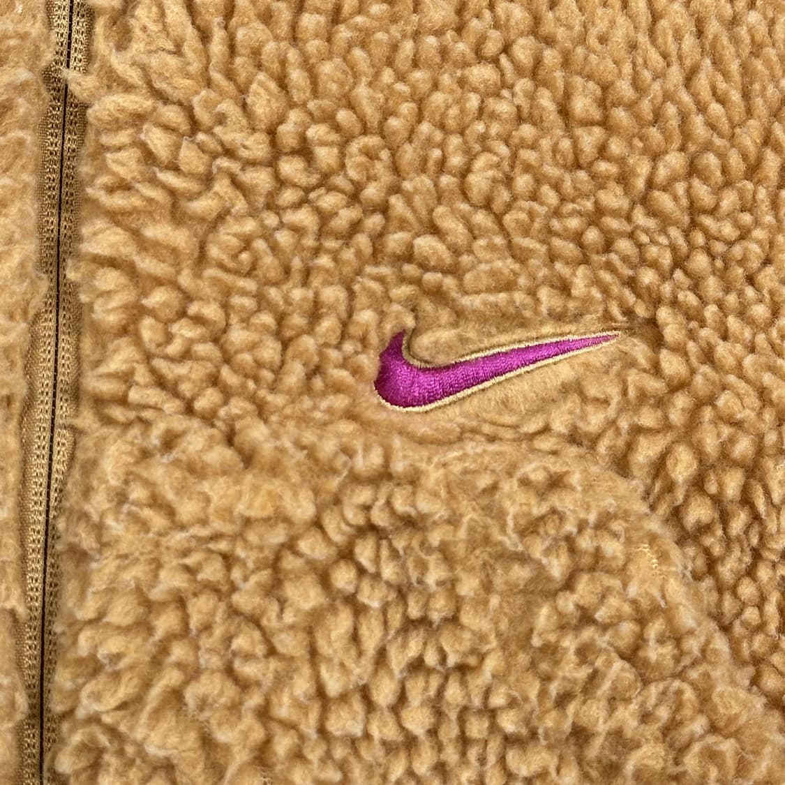 나이키 빅스우시 셰르파 베이지 후리스 자켓 (XL 여성추천) 상품이미지4