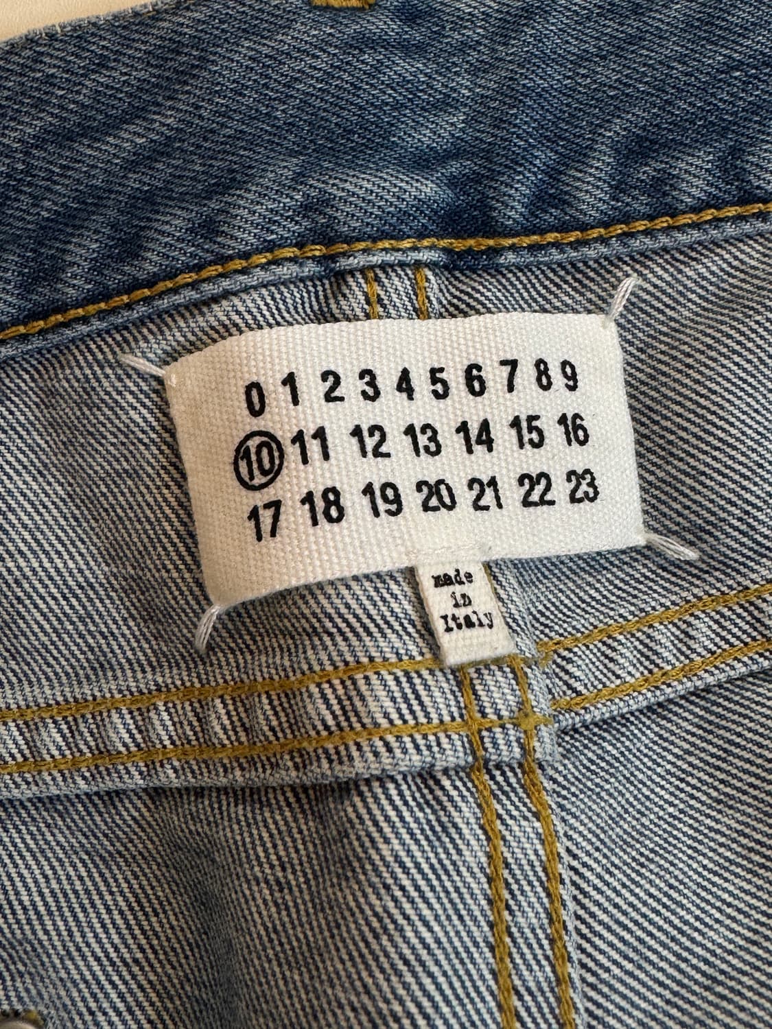 (32)메종 마르지엘라 18AW No.10 데님 팬츠 상품이미지5