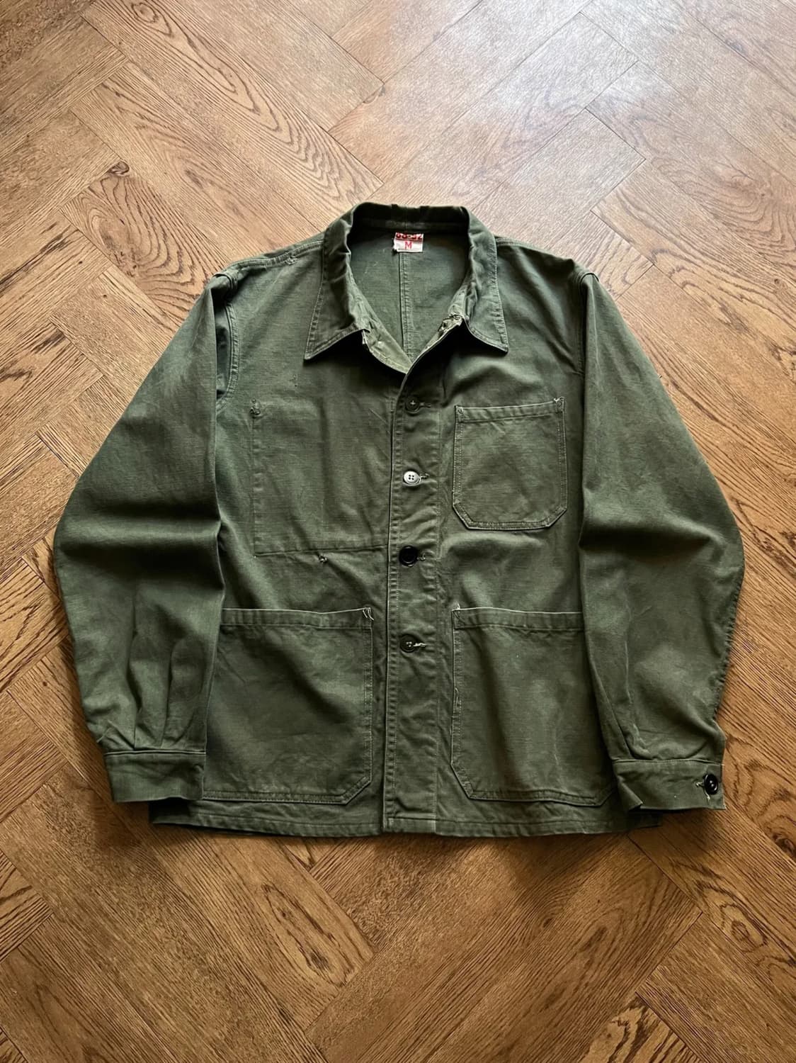 [M]60's 오리지널 프랑스군 필드 자켓 상품이미지1