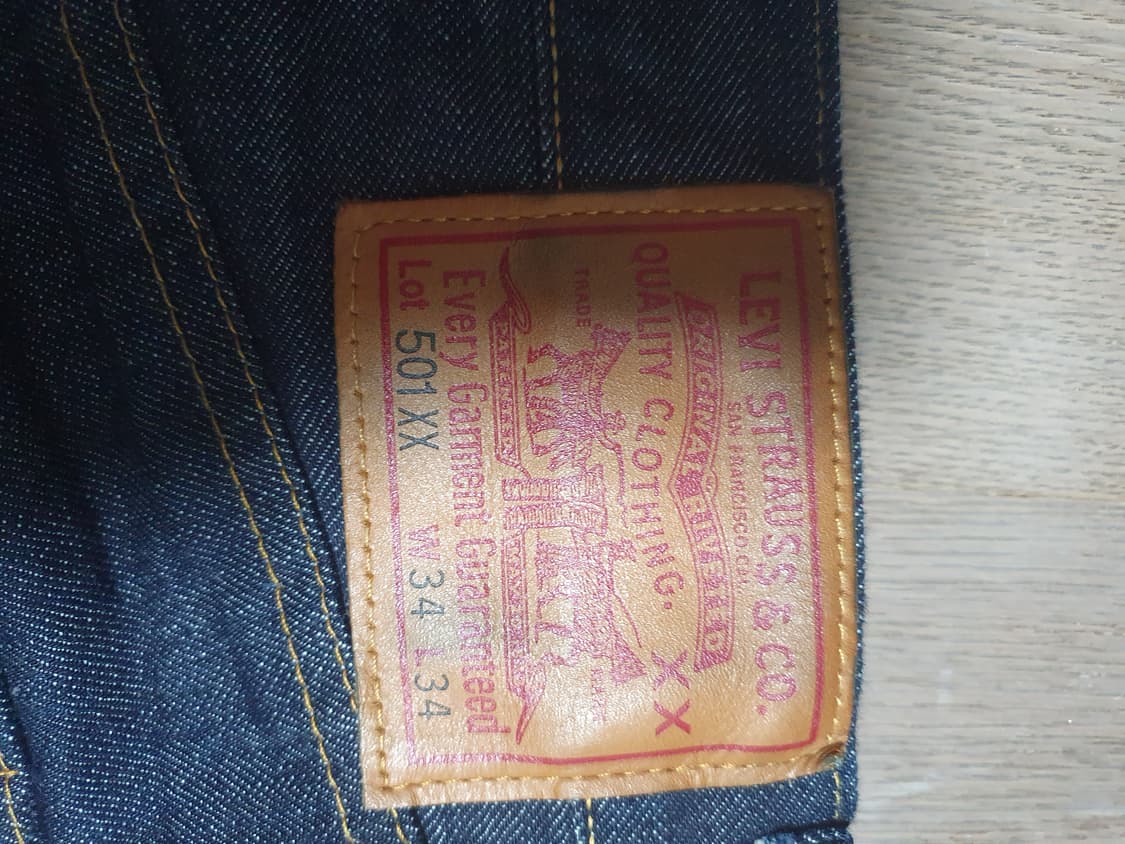 LVC 리바이스1947 501  34/34기장수선 상품이미지3