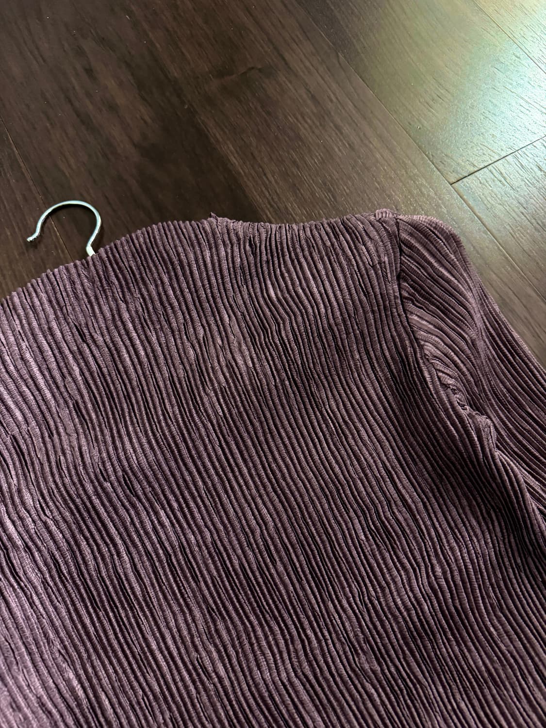 뮤트핑크 플리츠 탑 상품이미지2