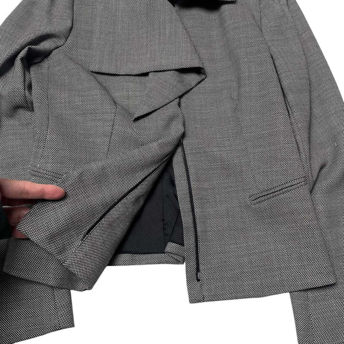 Max mara 리본 집업 자켓 (italy made) 상품이미지5