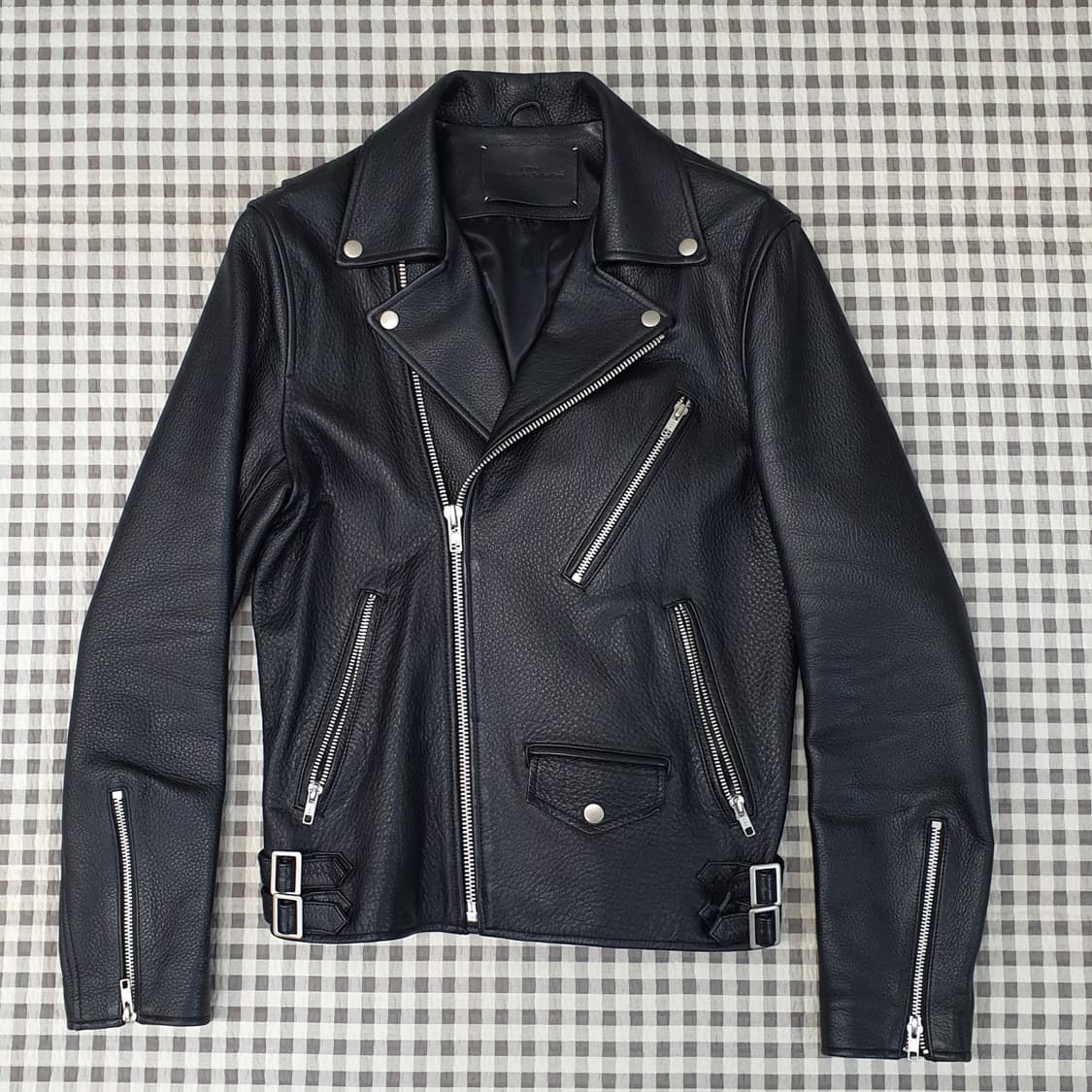 비바스튜디오 컬렉션 라이더 가죽자켓 남자95 상품이미지1