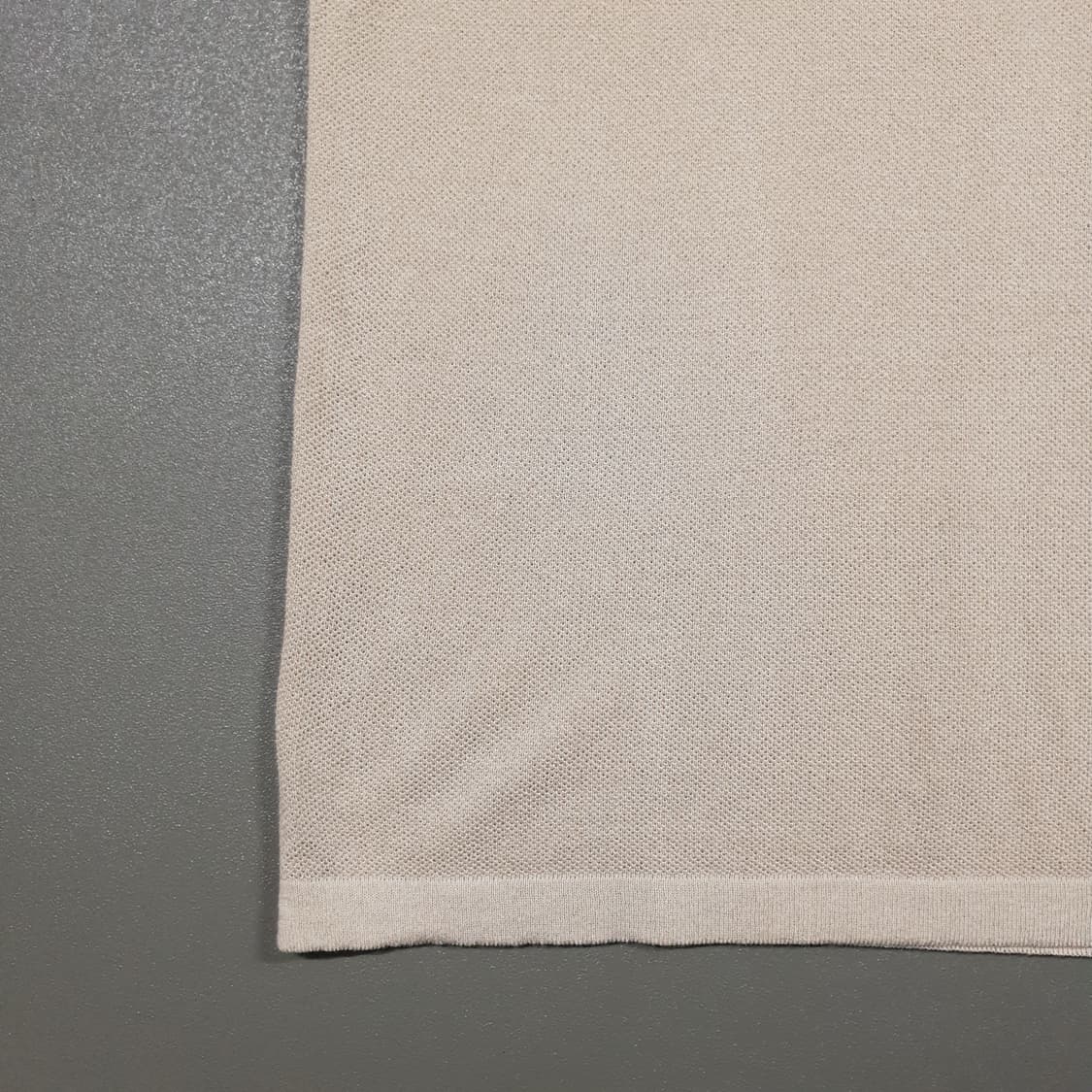 빈폴 신형 21ss 솔리드 피케 칼라 반팔 니트 폴로 셔츠 베이지 100 상품이미지3